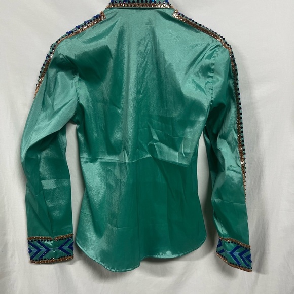 Western day/rail/halter/showmanship top - Picture 2 of 5